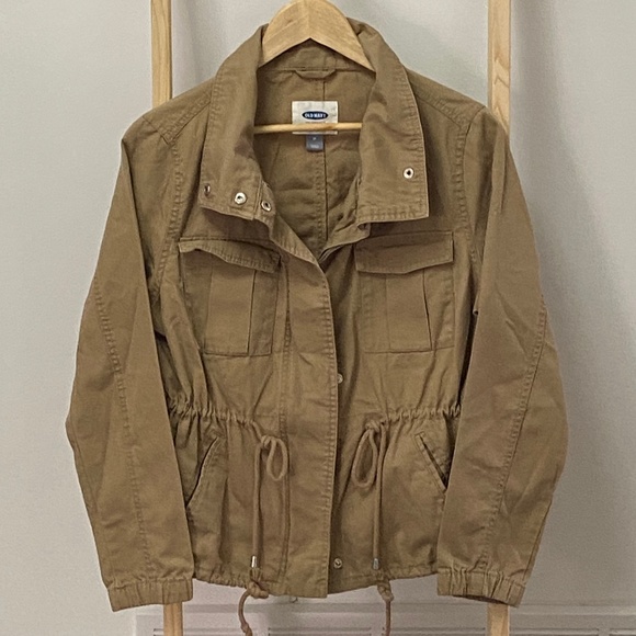 Old Navy TAN  Utility Jacket - Picture 2 of 6